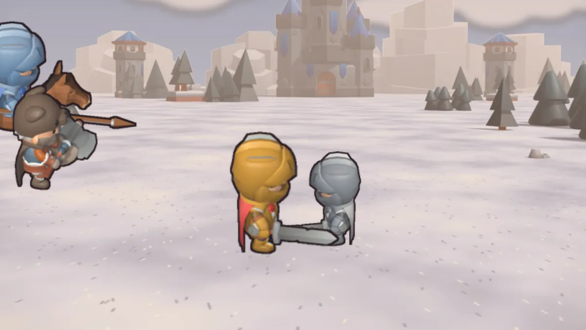 El reencuentro en la nieve